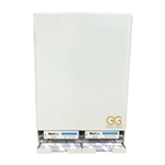 Tampon and Sanitary Napkin Dispenser, white, SD9000WH