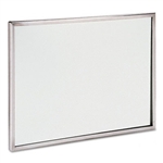 See All Wall/Lavatory Mirror, Polished 5/8 x 3/4 Stai