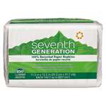 Seventh Generation&reg; 100% Recycled Single-Ply Luncheon Napkins, 11 1/2 x 12 1/2, White, 250/Pack # SEV13713CT