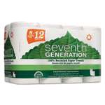 Seventh Generation&reg; 100% Recycled Paper Towel Rolls, 2-Ply, White, 156 Sheets/Roll, 8 Rolls/Pack # SEV13739PK