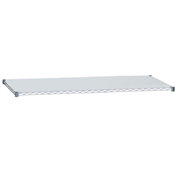 Solid 18x48 16 gauge Chrome Plated Shelf