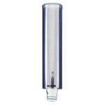 San Jamar&reg; Large Pull-Type Water Cup Dispenser, Translucent Blue # SJMC3260TBL