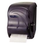 San Jamar&reg; Lever Roll Towel Dispenser, 12 15/16" x 9 1/4" x 16 1/2", Plastic, Black # SJMT1190TBK