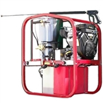 Hot2Go Gas Hot Water Pressure Washer Trailer Package 4000 PSI 3.5 GPM Honda SK40004HH
