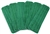 Green 10 inch velcro backed microfiber scrubber mop pad SM10GRE for HT8 trowel and WW8 frame