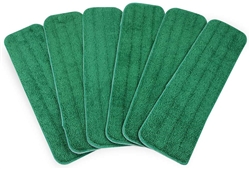 Green 10 inch velcro backed microfiber scrubber mop pad SM10GRE for HT8 trowel and WW8 frame