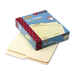 Smead File Folders, 1/2 Cut, 1-Ply Top Tab, Letter, Man