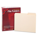 Smead Guide Height File Folders, 2/5 Cut Right, 2-Ply T