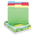 Smead WaterShed/CutLess File Folders, 1/3 Cut, Top Tab,