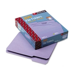 Smead File Folders, 1/3 Cut, Top Tab, Letter, Lavender,