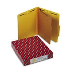 Smead Pressboard Classification Folders, Letter, 4-Sect