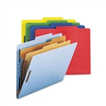 Smead Pressboard Classification Folders, Letter, 6-Sect