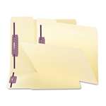 Smead&reg; SafeShield Fastener Folders, Manila, Two Inch Capacity, Letter, 50/Box # SMD14555
