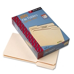 Smead File Folders, 1/3 Cut Assorted Positions, 1-Ply T