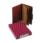 Smead Pressboard Folders w/2 Pocket Dividers, Legal, 6-