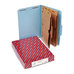 Smead Pressboard Folders w/2 Pocket Dividers, Legal, 6-