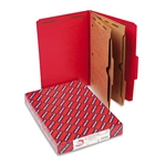 Smead Pressboard Folders w/2 Pocket Dividers, Legal, 6-
