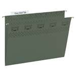 Smead&reg; Tuff Hanging Folder with Easy Slide Tab, Letter, Standard Green, 20/Pack # SMD64036