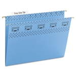 Smead Tuff Hanging Folder w/Easy Slide Tab, Letter, Blu