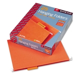 Smead Hanging File Folders, 1/5 Tab, 11 Point Stock, Le