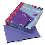 Smead Hanging File Folders, 1/5 Tab, 11 Point Stock, Le