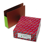 Smead 3 1/2 in Expansion File Pockets w/Tyvek, Straight