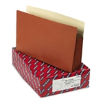 Smead 3 1/2 Expansion File Pockets w/Tyvek, Straight,