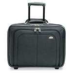 Samsonite&reg; Business One Laptop Carrying Case, Nylon, 17-1/2 x 9 x 14, Black # SML110211041