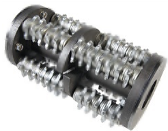 General Equipment Two section drum loaded with coarse finish TCT Flail Kit. Includes 48 flails and 160 washers., SP8-6202A