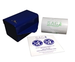 S.A.C. Total Solution Starter Set - Sanitary Napkin & Tampon Disposal, Roll Format, Black Powder Coated Steel - Contains 1 Set # SR3000BK