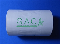 S.A.C. Roll, Tampon and sanitary napkin disposal bags, 4 roll refill set