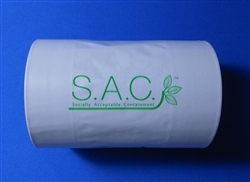 S.A.C. Roll, Tampon and sanitary napkin disposal bags, 20 roll case