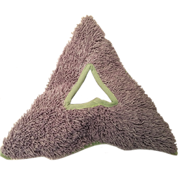 Unger Triangle Microfiber Stingray Glass Washing Pad, SRPD2