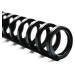 Swingline&trade; GBC&reg; ProClick Easy Edit Spines, 1/2" Diameter, 85 Sheet Capacity, Black, 25/Pack # SWI2515660