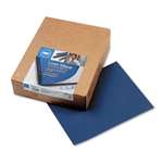 Swingline&trade; GBC&reg; Linen Textured Binding System Covers, 11 x 8-1/2, Navy, 200/Box # SWI9742450