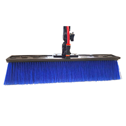 Tucker Alpha Solar XL 17 inch water-fed brush with rinse bar for cleaning solar panels from the ground