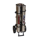 Tucker 4-Stage Dual RO/DI Pure Water Purification System and Cart T-4060