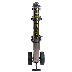 Tucker RIVAL V2 stainless steel 4-stage RO/DI window cleaning cart with flat-free tires