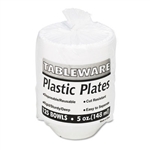 Tablemate Plastic Dinnerware, Bowls, 5 oz., White, 125/