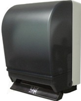 Palmer Fixture TD0215-01 Auto-Transfer Push Bar Roll Towel Dispenser Trans Dark