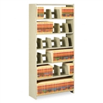 Tennsco Snap-Together Open Shelving Steel 6-Shelf Close