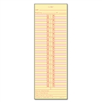 TOPS Time Card for Cincinnati/Lathem/Simplex/Acroprint,