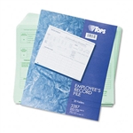 TOPS Employee Record File Folders, Straight Cut, Letter