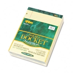 TOPS Double Docket Ruled Pads, Legal Rule, Ltr, Canary,