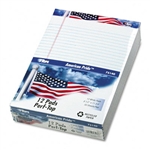 TOPS American Pride Writing Pad, Lgl Rule, 8-1/2 x 11-3