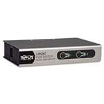 Tripp Lite 2-Port Desktop KVM Switch w/ 2 KVM Cable Kits (PS/2) # TRPB022002KTR