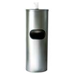 2XL Stainless Stand Waste Receptacle, Cylindrical, 5gal, Stainless Steel # TXLL65