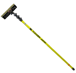 Tucker Junior Hybrid water fed pole with GLIDE brush and 4 pencil jets for window cleaning