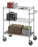 Adjustable Utility Cart 18x48 w/Solid Top or Bottom S