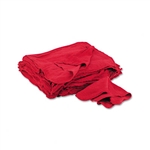 United Facility Supply Red Shop Towels, Cloth, 14 x 15,